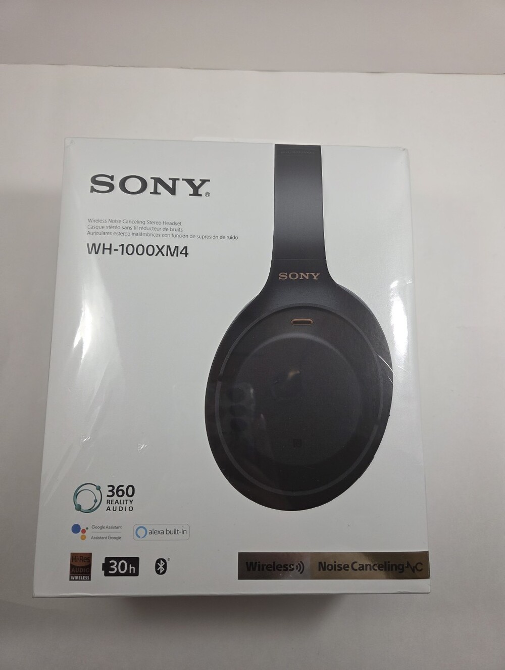 NWT Sony WIRELESS NOISE CANCELING STEREO HEADSET WH- 1000XM4